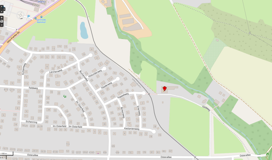 Anfahrt zum Schützenplatz